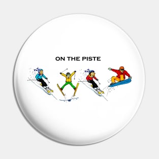 On the piste Pin