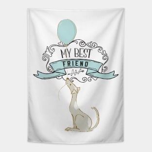 My best friend cute design Tapestry