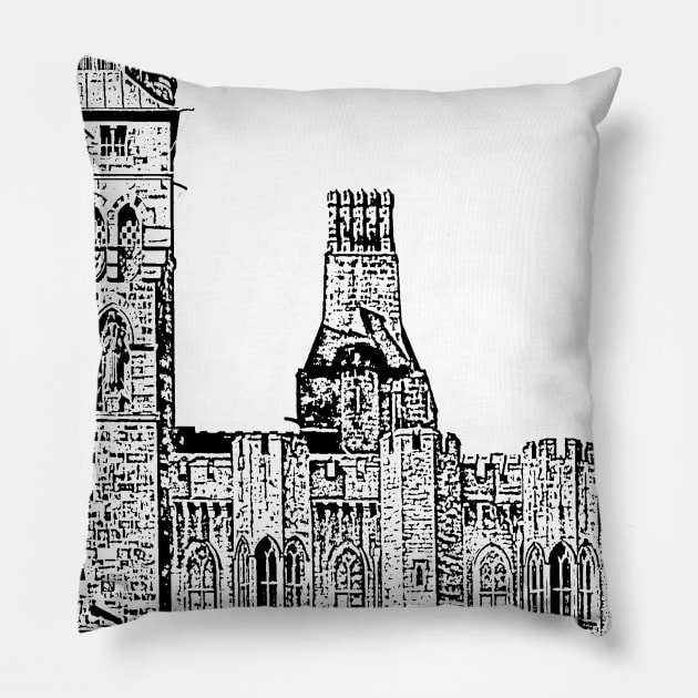 Cardiff Pillow by TravelTs