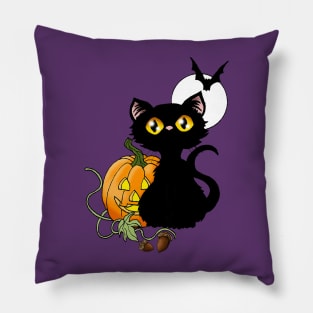 Hallows Eve Kitty Pillow