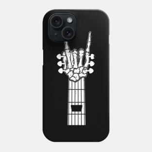 Skeleton Hand Guitar Player Guitarist Phone Case