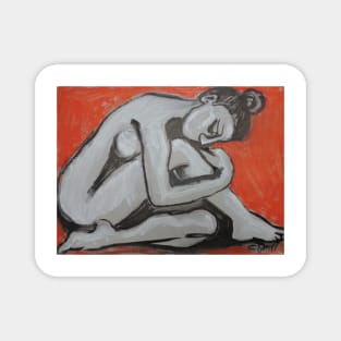 Posture 4 - Female Nude Magnet