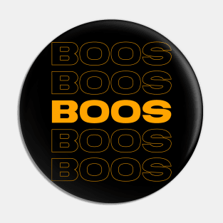 Boos - Fall Halloween Pin