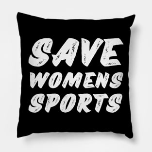 save womens sports Pillow