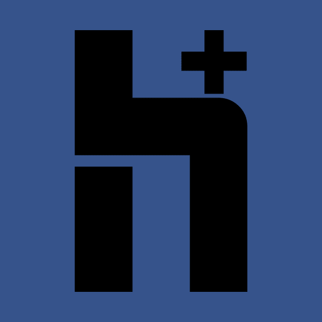 H Plus #1 by TranshumanTees