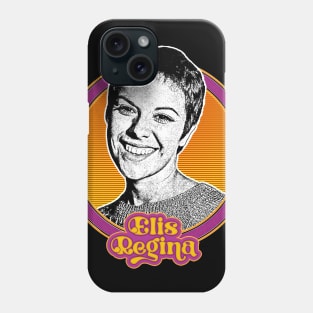 Elis Regina /// Retro Style Fan Art Design Phone Case