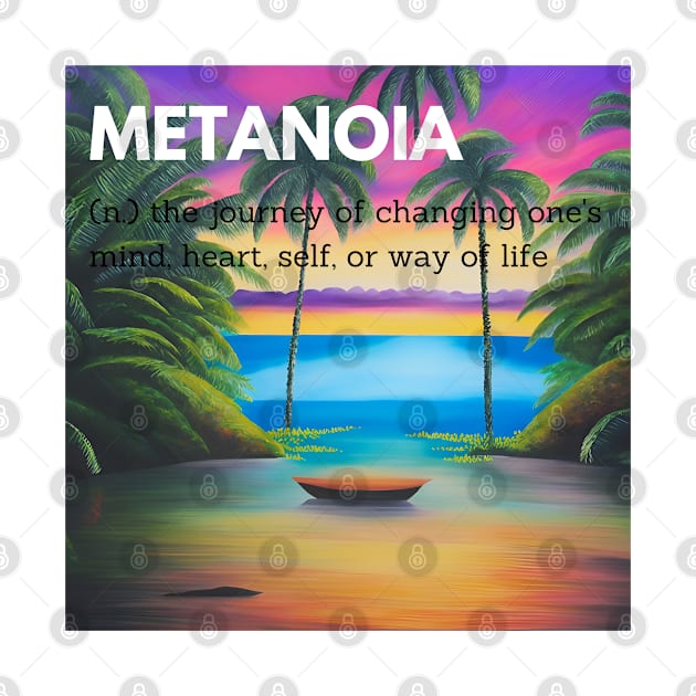 metanoia journey mind heart self life text sticker by FRH Design