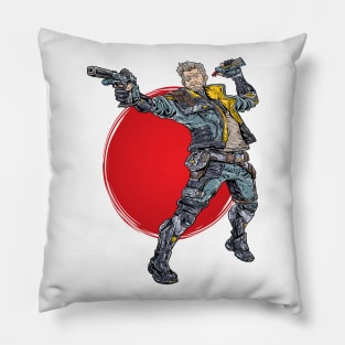 Zane The Operative Borderlands 3 Pillow