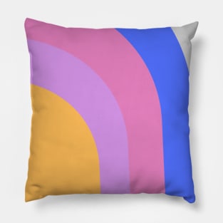 Boho rainbow pattern Pillow