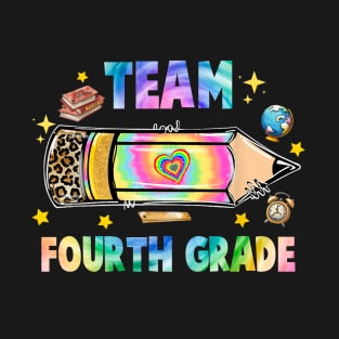 Back To School, Hello Fourth Grade T-Shirt