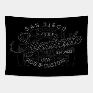 San Diego Speed Syndicate II Tapestry