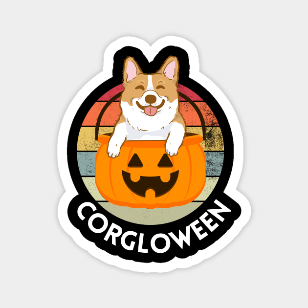 Corgloween Magnet by GP SHOP