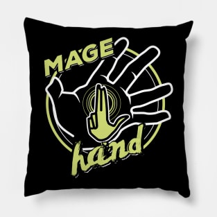 D&D Spell Mage Hand Pillow