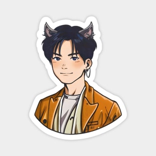 Astro Rocky Anime Magnet