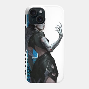 Cyberpunk Warrior Gril Phone Case