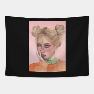 Hyuna watercolor Tapestry