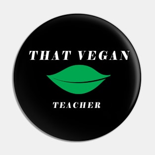 That Vegan Teacher Pin