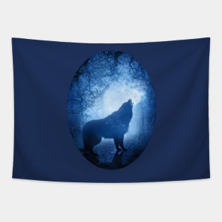 Lone Wolf Tapestry