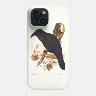 White-eyed Crow (Corvus Coronoides) Phone Case