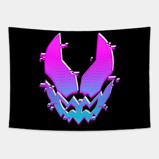 revice glitch logo Tapestry