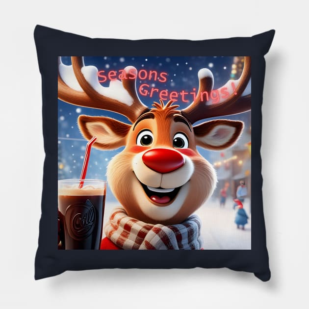 Magical Holiday Moments Pillow by Inspirational Doses