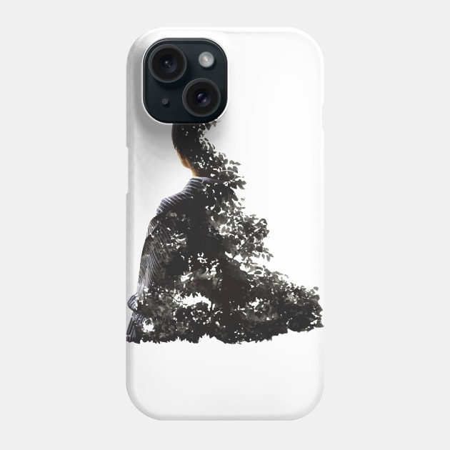 Tree Shape Phone Case by Liuk