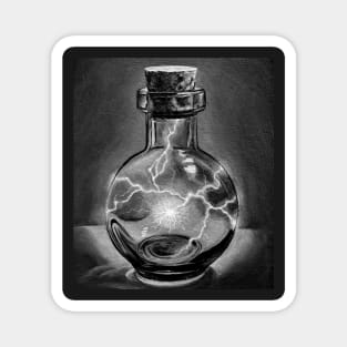 Magnetic electricity - electric spell potion bottle Magnet