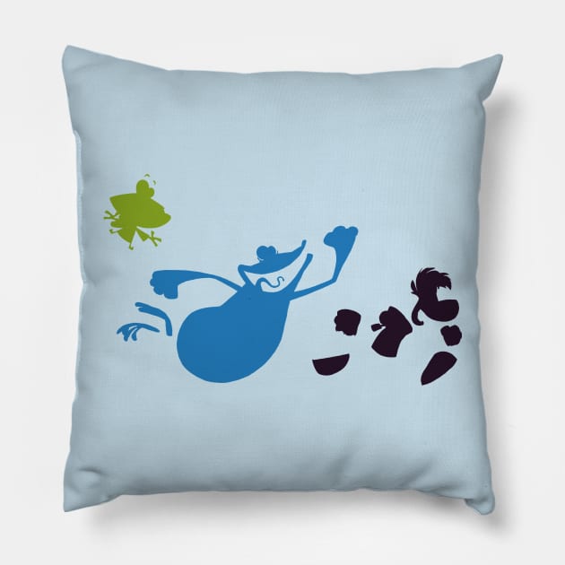 Follow Me Into The Glade of Dreams Pillow by LazHimself