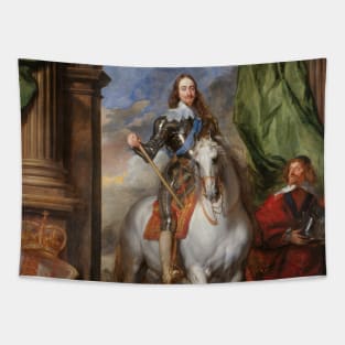 Charles I (1600-49) with M. de St Antoine by Anthony van Dyck Tapestry