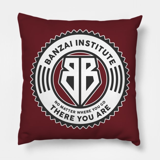 BANZAI INSTITUTE Pillow by Aries Custom Graphics