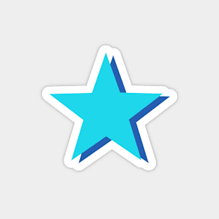 Blue Stars Magnet