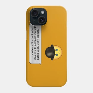 A Clockwork Emoji phone case Phone Case