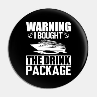 Cruise - Warning I bought the drink package w Pin