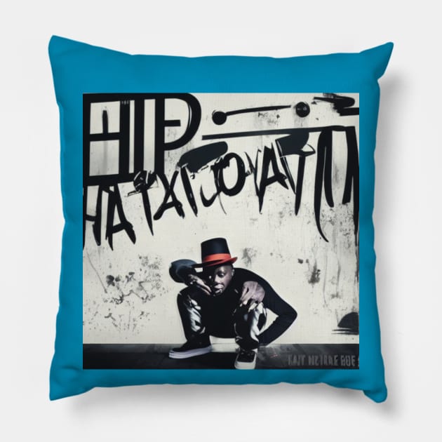hip hop Pillow by Mcvipa⭐⭐⭐⭐⭐
