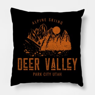 DEER VALLEY PARK CITY UTAH Pillow