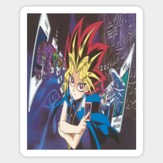 Yugioh Season Zero Yami Yugi Yugioh Sticker Teepublic
