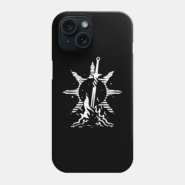 Praise the Bonfire Phone Case by logozaste