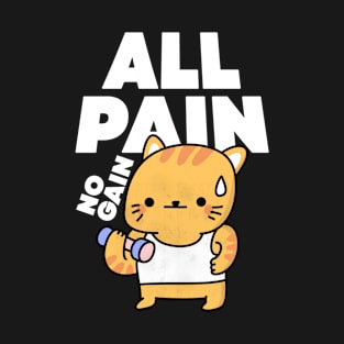 All Pain but No Gain T-Shirt