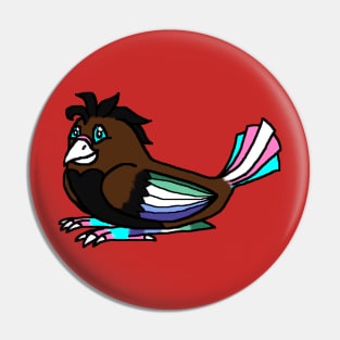 MLM Pride Bird Pin