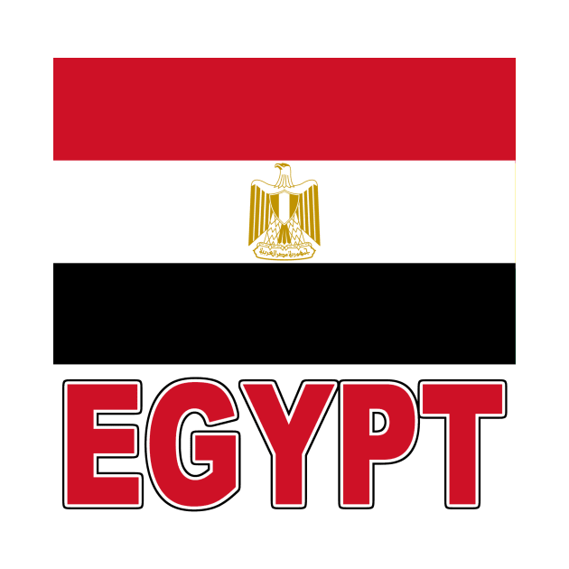 The Pride of Egypt - Egyptian Flag Design by Naves