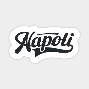 Napoli lettering - Italy - gente e miez' a via Magnet