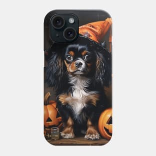 English Toy Spaniel Halloween Phone Case