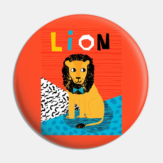 L is for Lion Pin by wacka