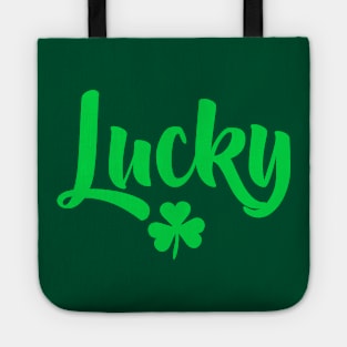 Lucky Irish Shamrock St Patricks Day Tote