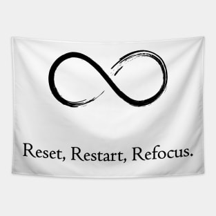 Reset,Restart,Refocus Tapestry