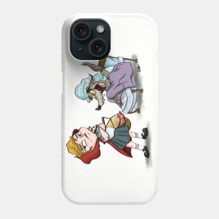 Red Riding Hood and Big Bad Wolf Phone Case