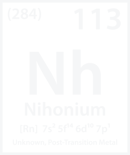 Nihonium Element Magnet