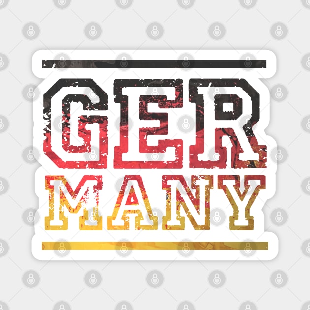 Germany World Cup Soccer Magnet by Issho Ni