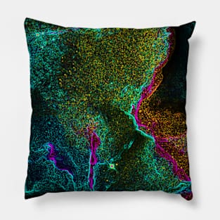 Black Panther Art - Glowing Edges 141 Pillow