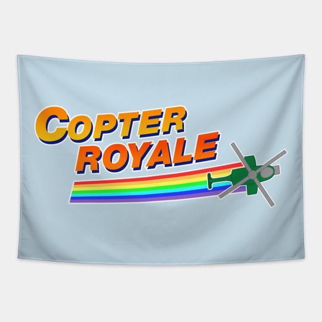 Copter Royale Tapestry by Coolmath Games